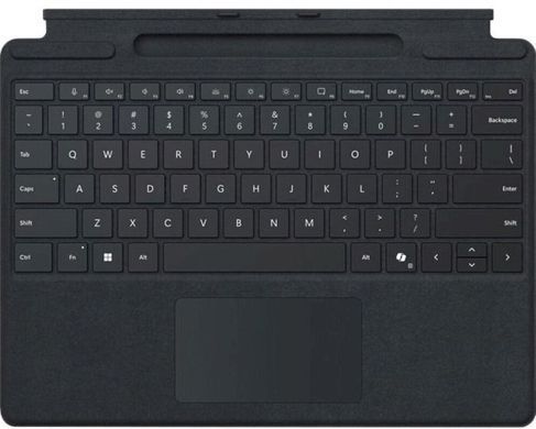 Клавіатура зі стілусом для планшета Microsoft Surface Pro 8 - 11, Pro X, UKR/ENG, чорна (8X8-00141) [103680]