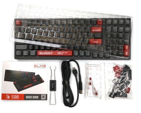 Клавіатура A4Tech S98 Bloody Red (S98 (Bloody Red)) [611423]