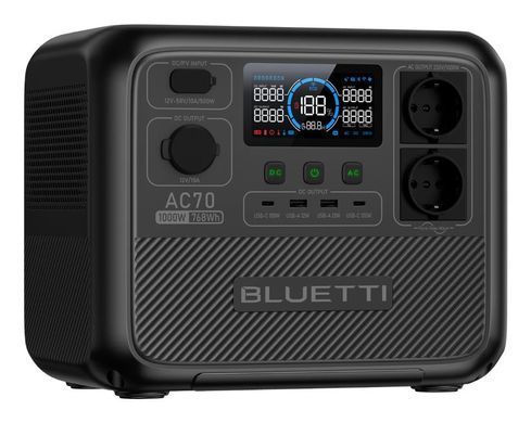 Портативна зарядна станція 1000W BLUETTI (AC70) [500333]