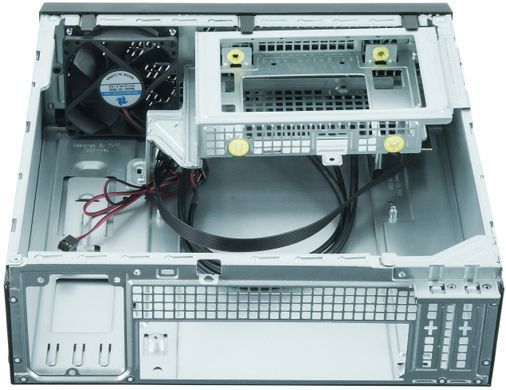 Корпус Chieftec UNI BU-12B miniITX, БЖ 300W, SLIM FF (BU-12B-300) [402919]