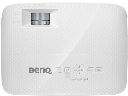 Проєктор BENQ MH733, DLP, 1080P, 4000Lm, 16000:1, D-sub, HDMI, RG-45, білий (9H.JGT77.13E) [401606]