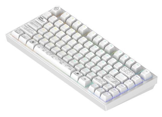 Клавіатура Dark Project ALU81 Terra Nova White (DPKB_NOVA_81_ANSI_WHITE_UA) [616561]