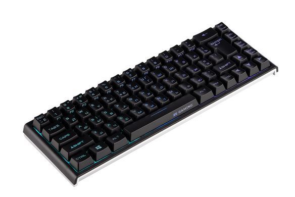 Клавіатура 2E Gaming KG350UBK RGB Ukr Black (2E-KG350UBK) [611537]