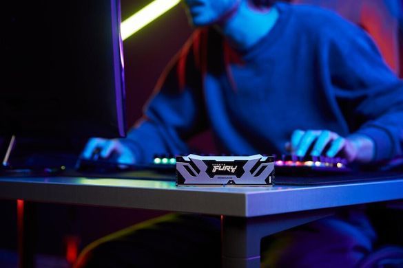 Модуль пам`яті DDR5 2x24GB/8400 Kingston Fury Renegade Silver (KF584CU40RSK2-48) [619619]