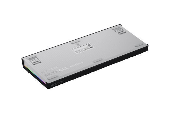 Клавіатура бездротова Hator Skyfall 80 MAG Ultima 8K Wireless White/Black (HTK3880UA) [615223]