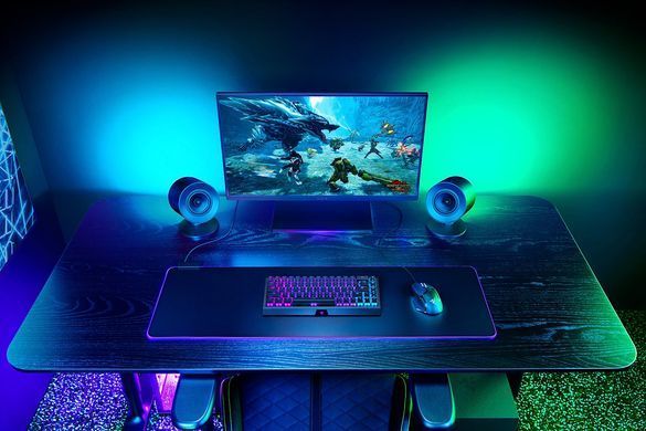 Акустична система Razer Nommo V2 2.1, USB, BT, RGB, чорний (RZ05-04750100-R3G1) [113276]