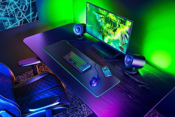Акустична система Razer Nommo V2 2.1, USB, BT, RGB, чорний (RZ05-04750100-R3G1) [113276]