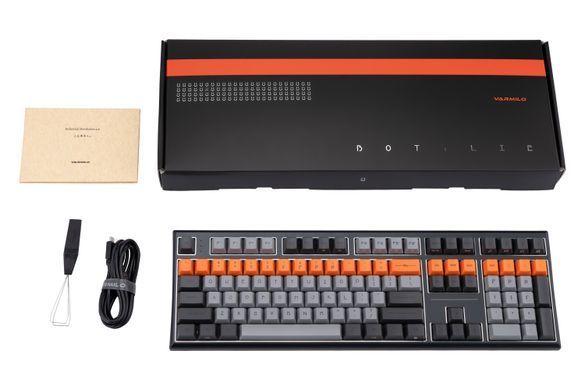 Клавіатура механічна Varmilo Lure VBM108 Bot: Lie 108Key, EC V2 Sakura, USB-A, EN, White Led, чорний (A01A003A9A4A01A005) [103579]