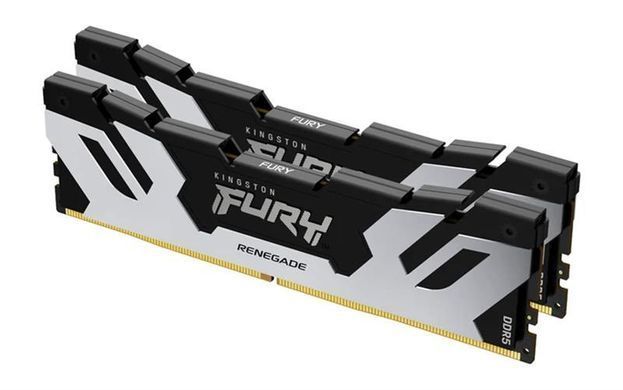 Модуль пам`яті DDR5 2x24GB/8400 Kingston Fury Renegade Silver (KF584CU40RSK2-48) [619619]