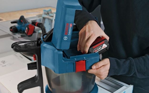 Пилосос професійний акумуляторний Bosch Professional GAS 18V-10 L 18В 90мБар без АКБ та ЗП (0.601.9C6.302) [105598]