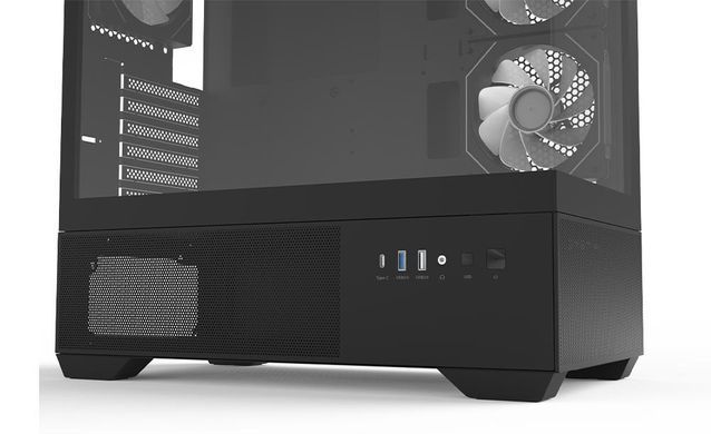 Корпус Zalman Chronix V2 без БЖ, 1xUSB3.0, 1xUSB2.0, 1x Type C, 2x120мм ARGB Reverse, 4x120мм ARGB, VGA 410мм, LCS ready, TG Side/Front Panel, ATX, чорний (CHRONIXV2BLACK) [112533]