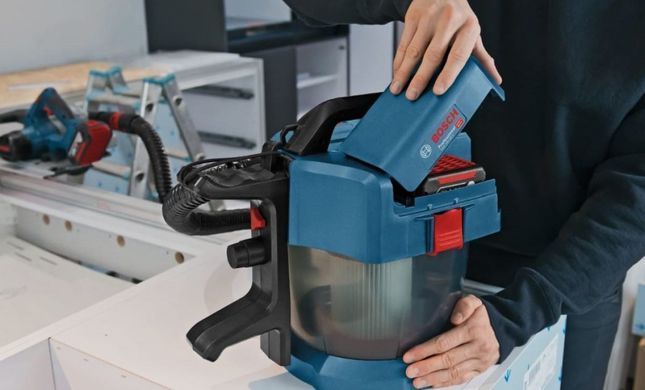 Пилосос професійний акумуляторний Bosch Professional GAS 18V-10 L 18В 90мБар без АКБ та ЗП (0.601.9C6.302) [105598]