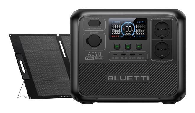Портативна зарядна станція 1000W BLUETTI (AC70) [500333]