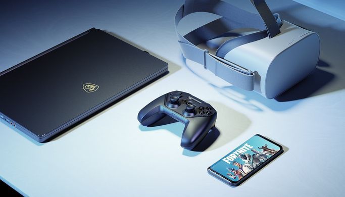 Геймпад SteelSeries Stratus Duo для Windows, Android, VR (69075) [401655]