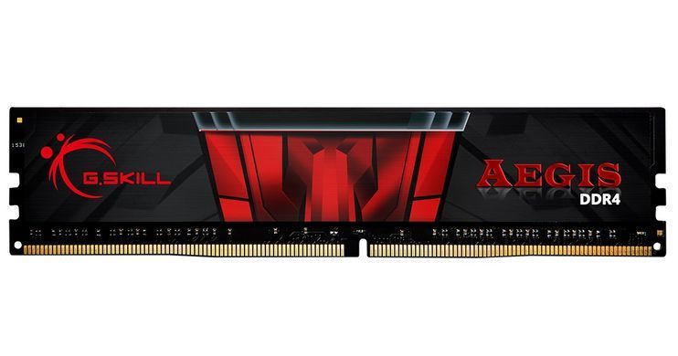 Модуль пам`ятi DDR4 2x8GB/2666 G.Skill Aegis (F4-2666C19D-16GIS) [608122]