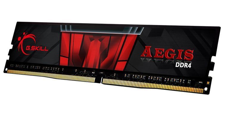 Модуль пам`ятi DDR4 2x8GB/2666 G.Skill Aegis (F4-2666C19D-16GIS) [608122]