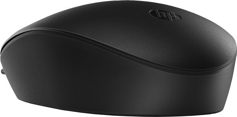 Мишка дротова HP 128 Laser Wired, 3кн., 1200 dpi, чорна (265D9AA) [401207]