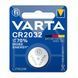 Батарейка Varta літієва CR2032 блістер, 1 шт (06032101401) [113329], фото 2