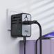 Зарядний пристрій 5xUSB 75W (3xUSB-C+2xUSB-A) Gan Z1 Travel Fast Charger Acefast (6974316282495) [402153], фото 11