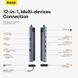 USB-хаб Baseus Metal Gleam Series 12-in-1 Multifunctional Type-C HUB Docking Station Gray (WKWG020213) [802766], фото 11