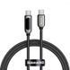 Кабель Baseus Display Fast Charging Data Cable Type-C to Type-C 100W 1m Black (CATSK-B01) [802526], фото 1
