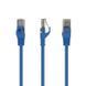 Патч-корд UTP Cablexpert cat.6, літий, 50u штекер із засувкою, 3 м, синій (PP6U-3M/B) [610111], фото 1