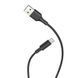 Кабель HOCO X25 USB to Type-C 2A, 1m, PVC, PVC connectors, Black (6957531080145) [805469], фото 1