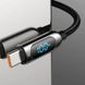 Кабель Baseus Display Fast Charging Data Cable Type-C to Type-C 100W 1m Black (CATSK-B01) [802526], фото 7