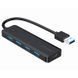 USB-хаб Gembird 4 ports USB 3.1 Black (UHB-U3P4P-02) [608249], фото 1