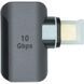 Адаптер PowerPlant USB Type-C - USB (M/F) Black (CA914319) [604367], фото 3