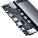 USB-хаб Baseus Metal Gleam Series 12-in-1 Multifunctional Type-C HUB Docking Station Gray (WKWG020213) [802766], фото 7