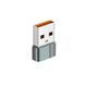 Адаптер ColorWay USB Type-C - USB V 2.0 (F/M) silver (CW-AD-CA) [603954], фото 1