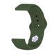 Силіконовий ремінець BeCover для Xiaomi iMi KW66/Mi Watch Color/Haylou LS01/Watch S1 Active Green (706367) [604760], фото 4