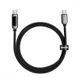 Кабель Baseus Display Fast Charging Data Cable Type-C to Type-C 100W 1m Black (CATSK-B01) [802526], фото 6