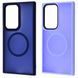 Чохол-накладка Wave Matte Insane Case with Magnetic Ring для Samsung Galaxy S24 Ultra SM-S928 Midnight Blue (2001001830588) [602483], фото 2