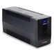 Джерело безперебійного живлення NJOY Horus Plus 800 (PWUP-LI080H1-AZ01B) Lin.int., AVR, 2 x евро, USB, LCD, пластик (Horus Plus 800 USB) [611473], фото 3