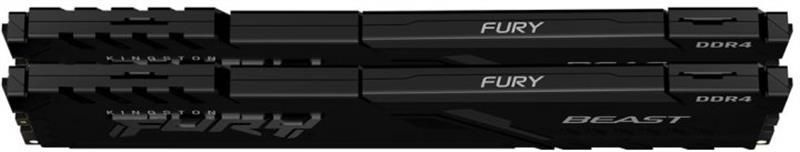 Модуль пам`ятi DDR4 2x16GB/3600 Kingston Fury Beast Black (KF436C18BBK2/32) [606166]