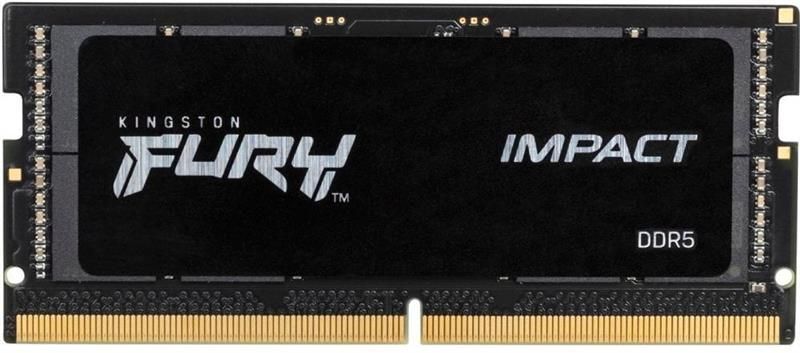 Модуль пам`ятi SO-DIMM DDR5 2x8GB/4800 Kingston Fury Impact (KF548S38IBK2-16) [614165]