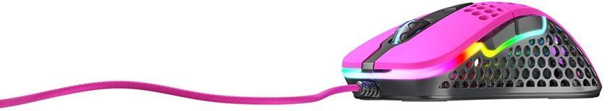 Миша Xtrfy M4, USB-A, RGB, рожевий (XG-M4-RGB-PINK) [103948]