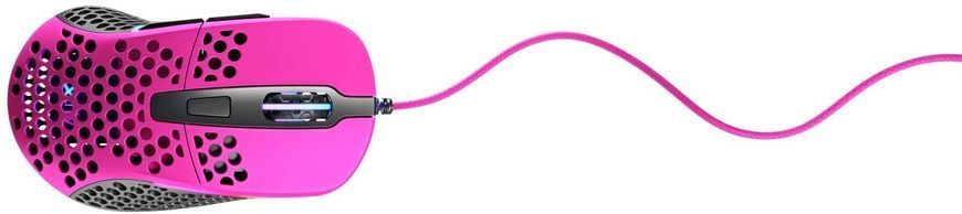 Миша Xtrfy M4, USB-A, RGB, рожевий (XG-M4-RGB-PINK) [103948]