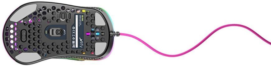 Миша Xtrfy M4, USB-A, RGB, рожевий (XG-M4-RGB-PINK) [103948]