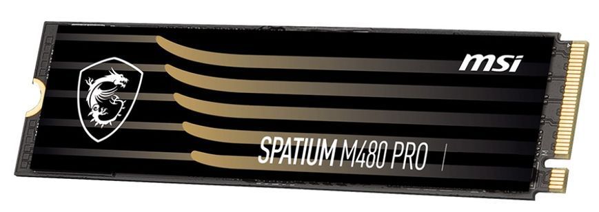 Накопичувач SSD 1TB MSI Spatium M480 Pro M.2 2280 PCIe 4.0 x4 NVMe 3D NAND TLC (S78-440L1G0-P83) [607924]