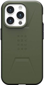 Чохол-накладка Urban Armor Gear Civilian Magsafe для Apple iPhone 15 Pro Max Olive Drab (114295117272) [614574]