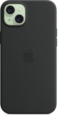 Чохол-накладка Apple Silicone Case with MagSafe для Apple iPhone 15 Plus Black (MT103) [616511]