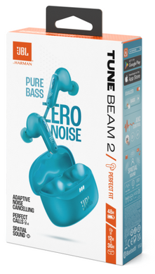 Гарнитура JBL TUNE BEAM 2 Turquoise (JBLTBEAM2TQE) [201400]