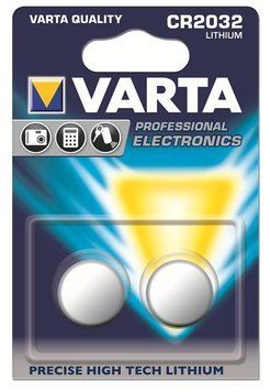 Батарейка Varta літієва CR2032 блістер, 2шт (06032101402) [113330]