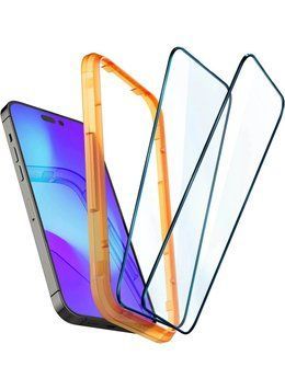 Захисне скло Spigen Glas.tR AlignMaster FC для Apple iPhone 14 Pro, Black, 2шт (AGL05216) [614823]