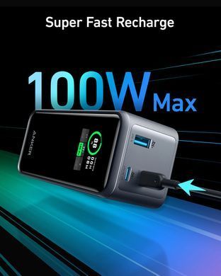 Портативний зарядний пристрій Anker Prime - 20000 mAh 200W PD Black (A1336011) [201923]