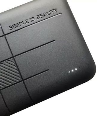 Універсальна мобільна батарея XO PR187 10000mAh 22.5W Black (PR187.black) [603516]