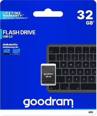 USB Flash GoodRAM 32GB USB 2.0 UPI2 Black, Retail (UPI2-0320K0R11) [403882]